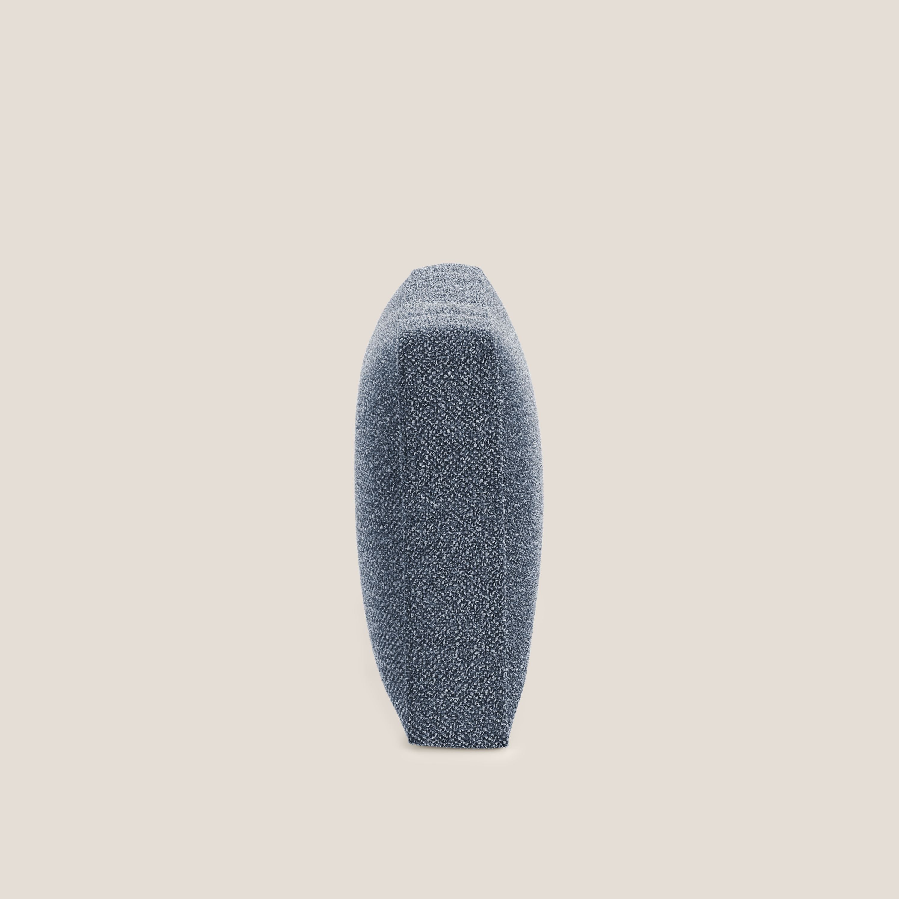 Nettuno cuscino schienale realizzato in tessuto bouclè impermeabile T07 blu - divitt.sbs