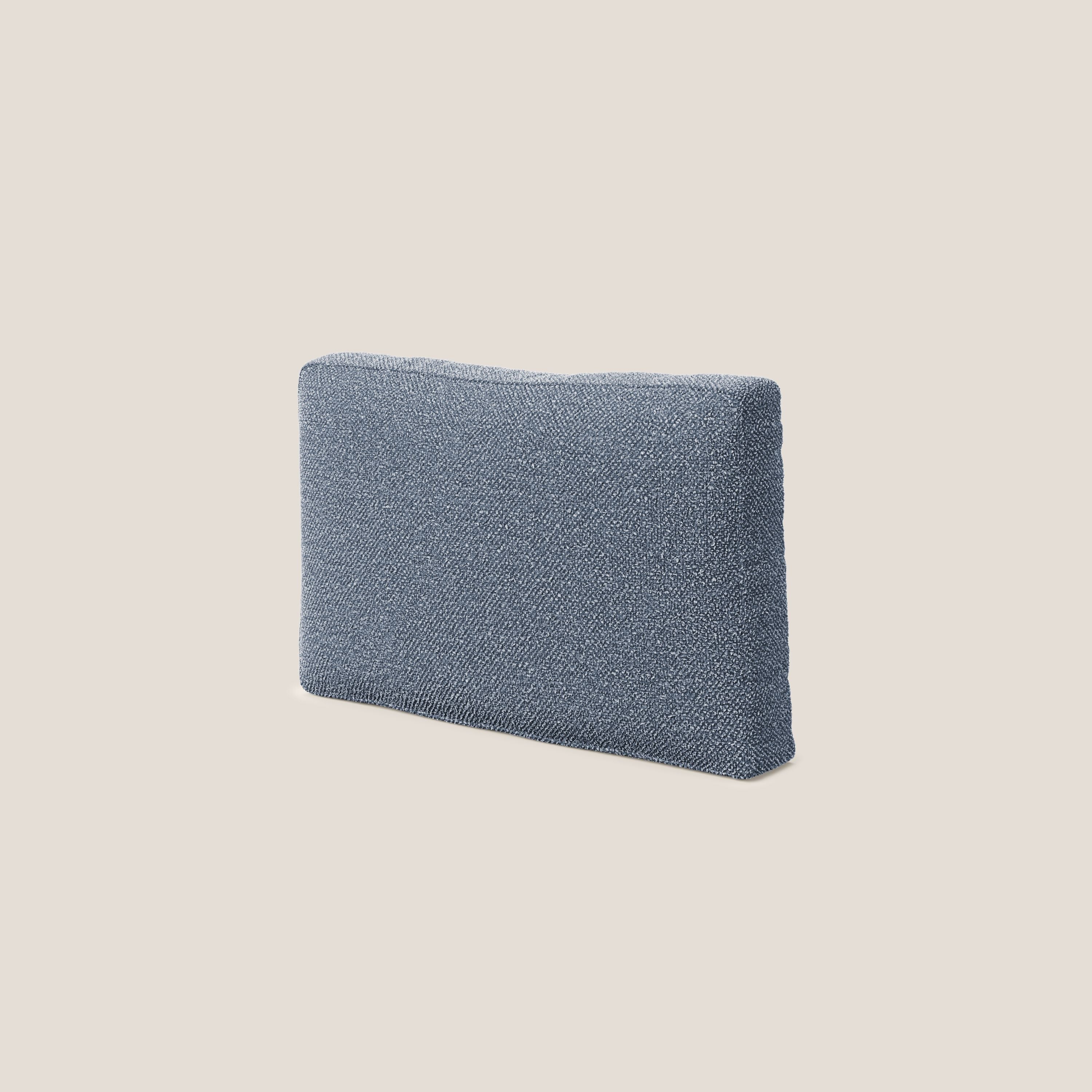 Nettuno cuscino schienale realizzato in tessuto bouclè impermeabile T07 blu - divitt.sbs