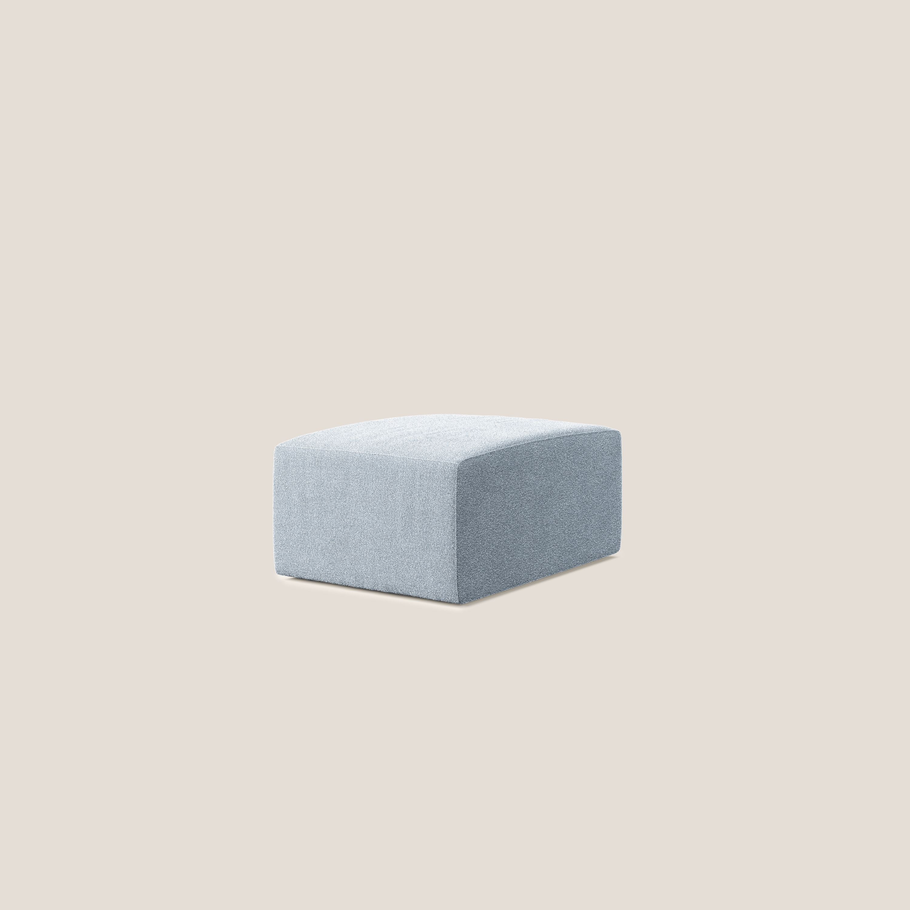 Nettuno modulo pouf in morbido tessuto bouclè T07 carta da zucchero - divitt.sbs