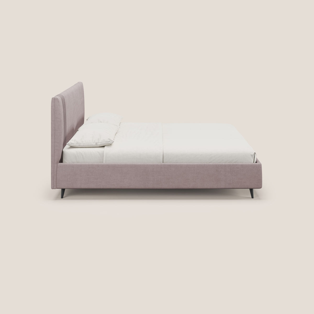 Yvonne letto contenitore in morbido tessuto impermeabile T02 rosa - divitt.sbs