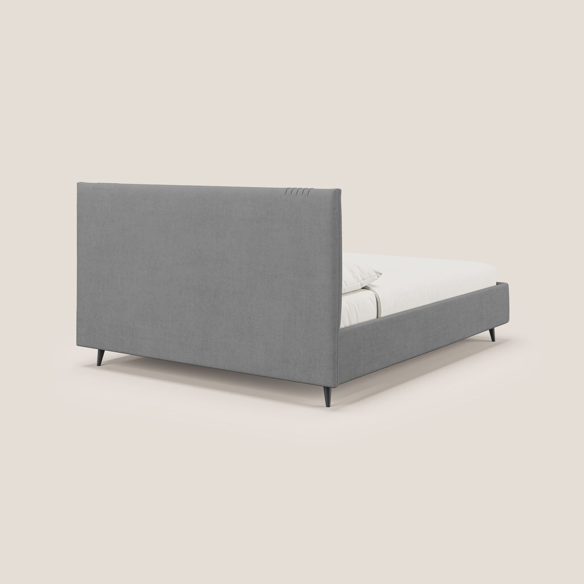 Yvonne letto contenitore in morbido tessuto impermeabile T02 grigio - divitt.sbs