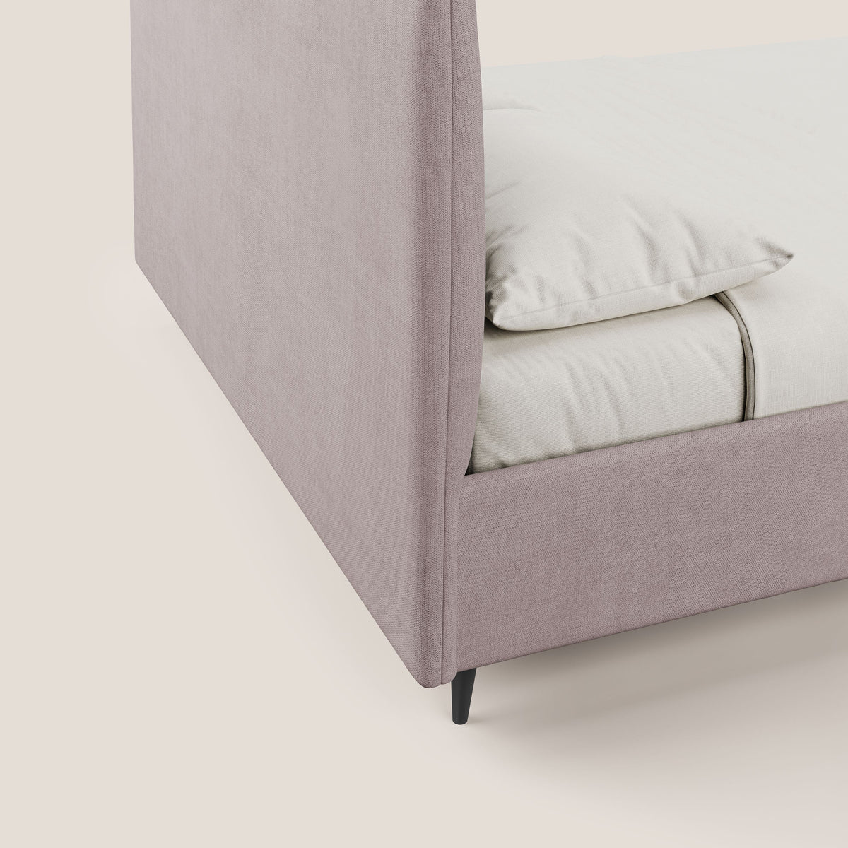 Yvonne letto contenitore in morbido tessuto impermeabile T02 rosa - divitt.sbs