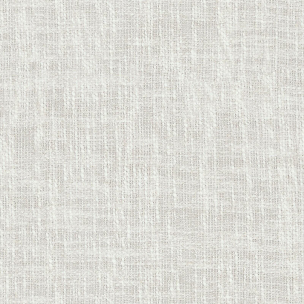Un primo piano del tessuto S07 EARTHWILD color bianco sporco, caratterizzato da una superficie tessuta e strutturata con un delicato motivo a griglia formato da fili spessi e irregolari, che conferisce al tessuto un aspetto rustico simile al lino.