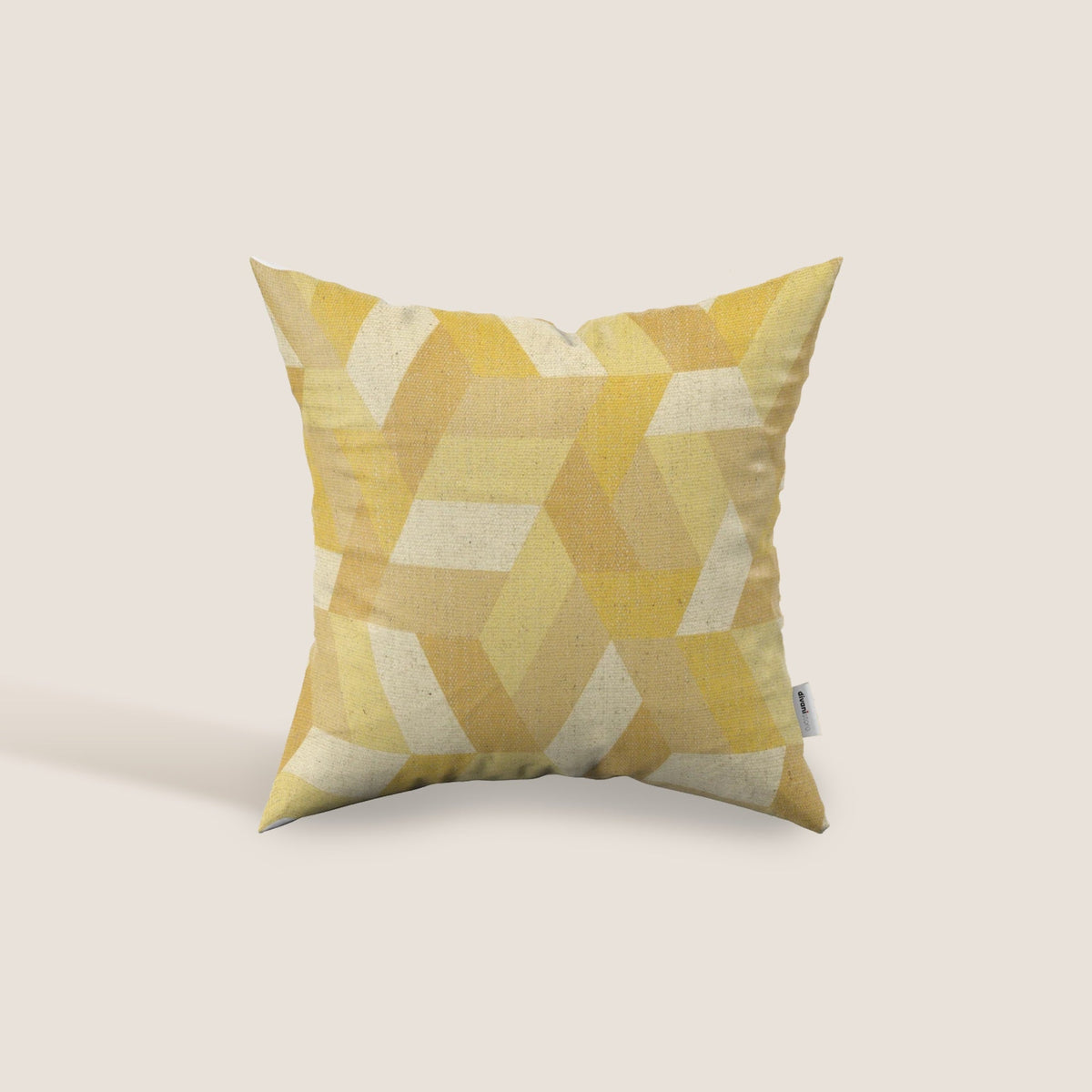 Unreal cuscini a fantasia geometriche in tessuto idrorepellente disponibile in diverse colorazioni giallo - divitt.sbs