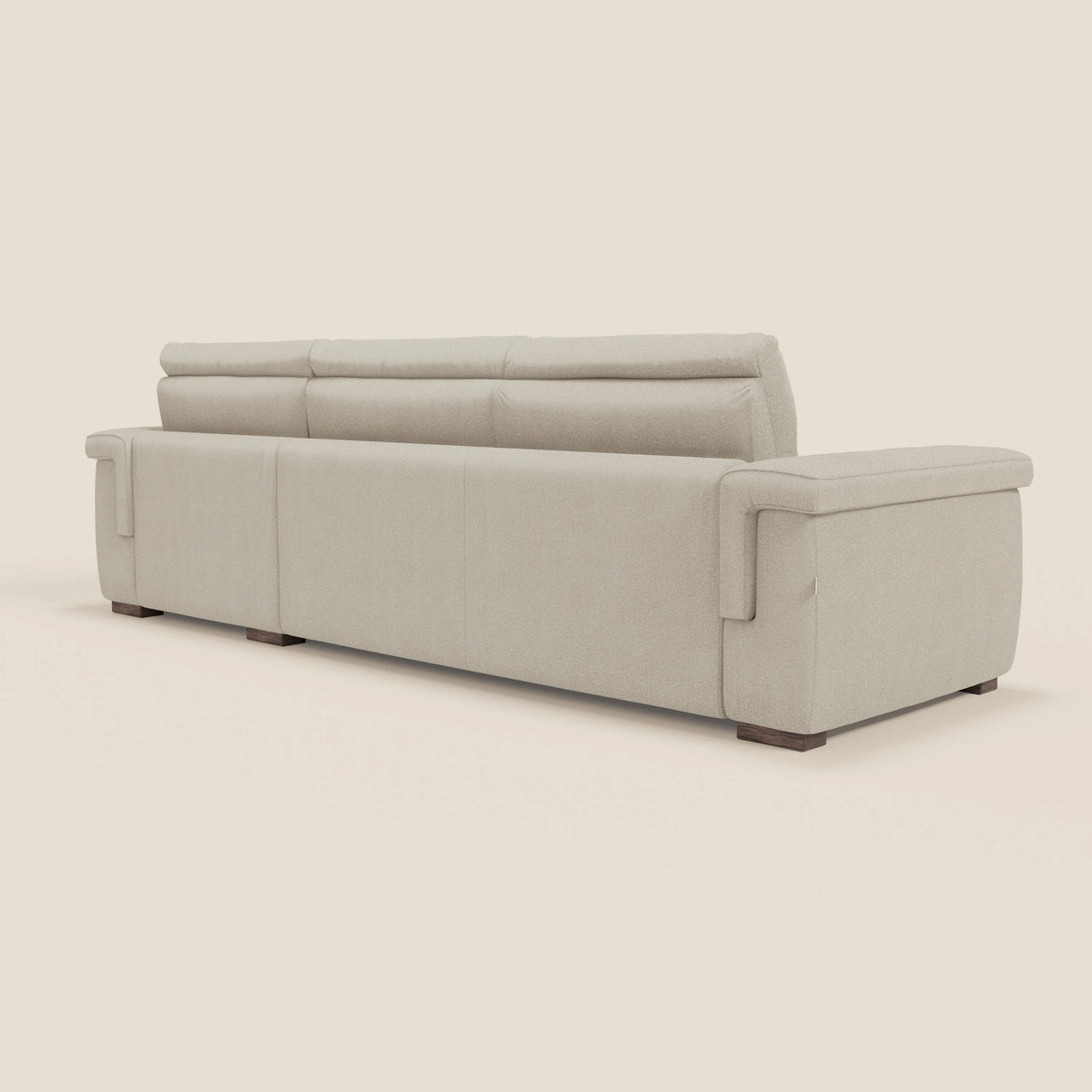 Magnolia divano letto angolare con Penisola Contenitore - Materasso H18 cm in tessuto smacchiabile T05 - divitt.sbs
