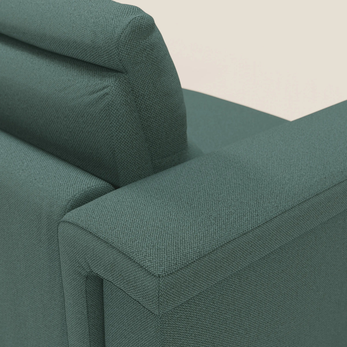 Magnolia divano letto angolare con Penisola Contenitore - Materasso H18 cm in tessuto smacchiabile T05 - divitt.sbs