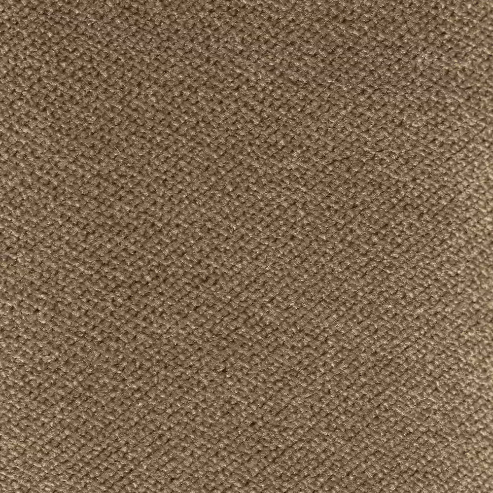 Un primo piano del tessuto da tappezzeria “Personalizzazione” della linea T30 GIOIELLO, caratterizzato da una trama fitta e testurizzata di colore taupe, con una superficie morbida, opaca e leggermente felpata.