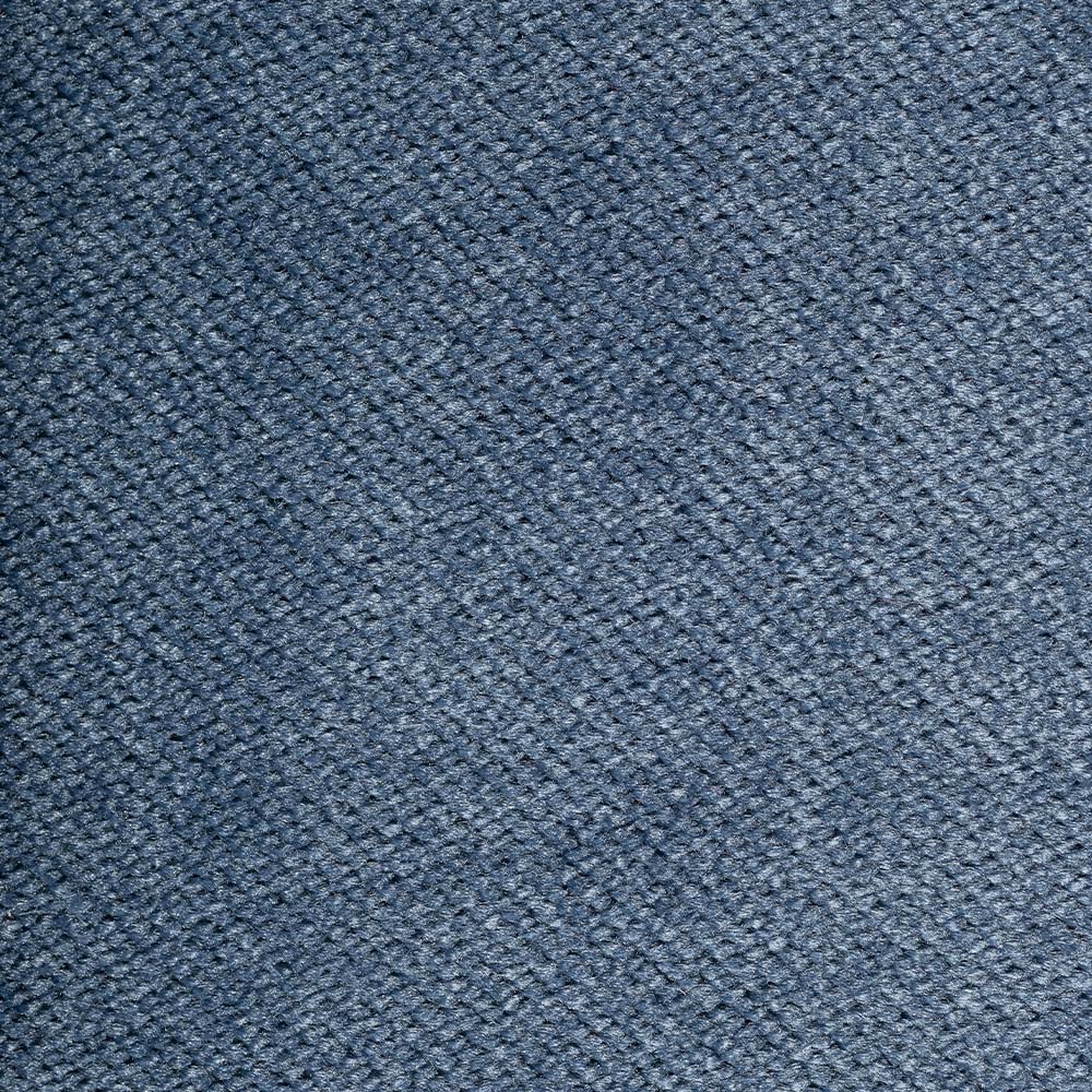 Un primo piano del tessuto di “Personalizzazione” nella versione T30 GIOIELLO, caratterizzato da un blu intenso e tenue e da una trama fitta con piccoli anelli uniformi che creano un effetto tattile e granuloso.
