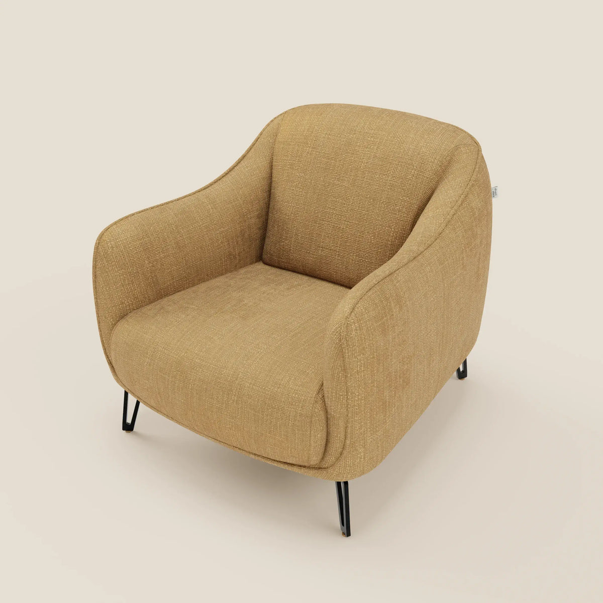 Avela Poltroncina dal comfort senza tempo in morbido tessuto impermeabile T06 - divitt.sbs