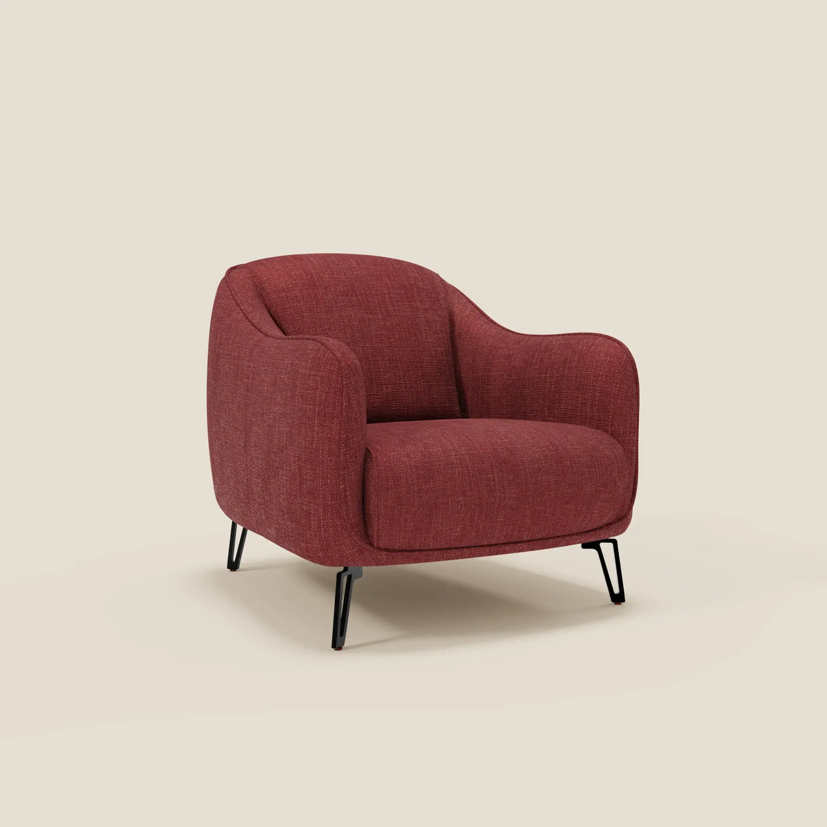 Avela Poltroncina dal comfort senza tempo in morbido tessuto impermeabile T06 - divitt.sbs
