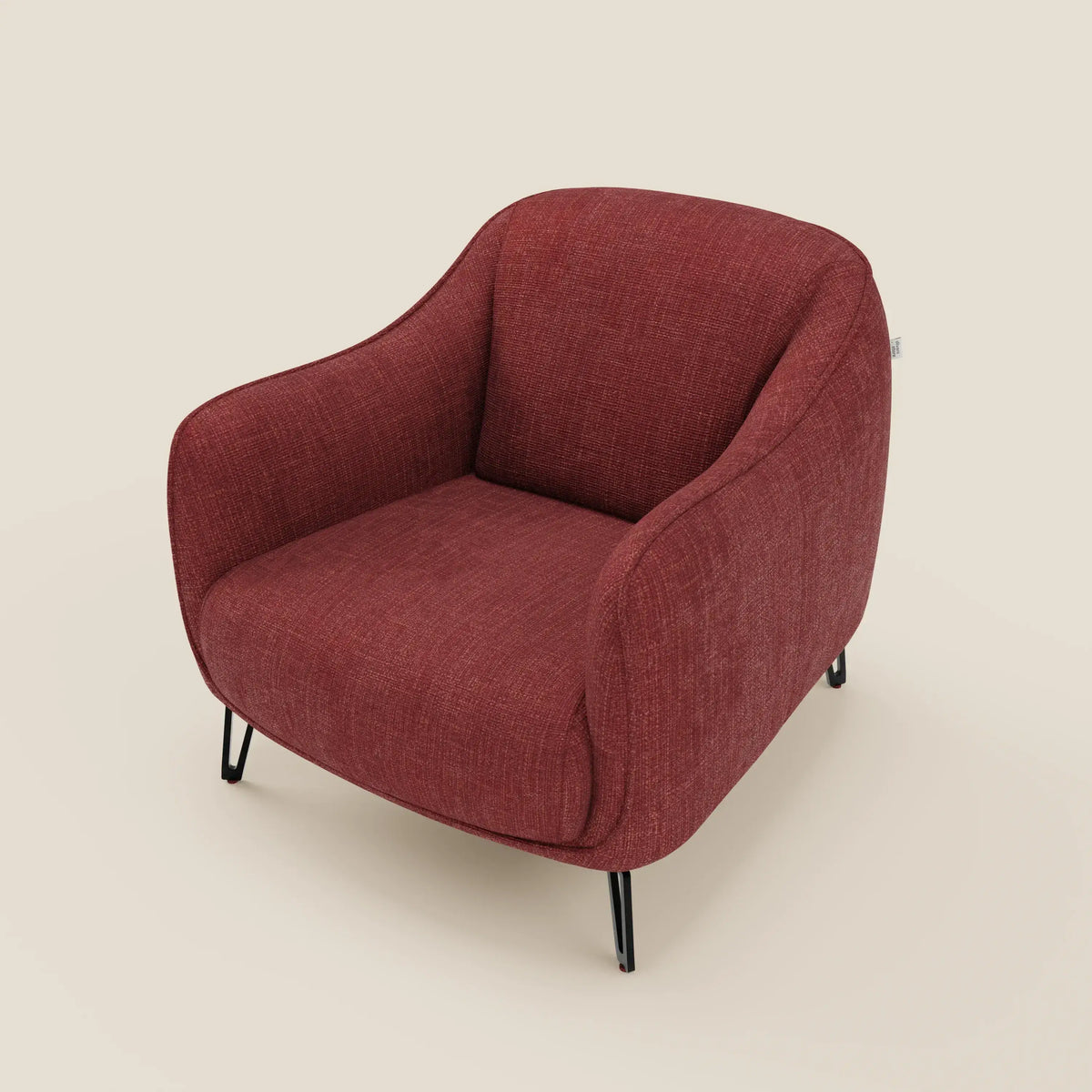 Avela Poltroncina dal comfort senza tempo in morbido tessuto impermeabile T06 - divitt.sbs