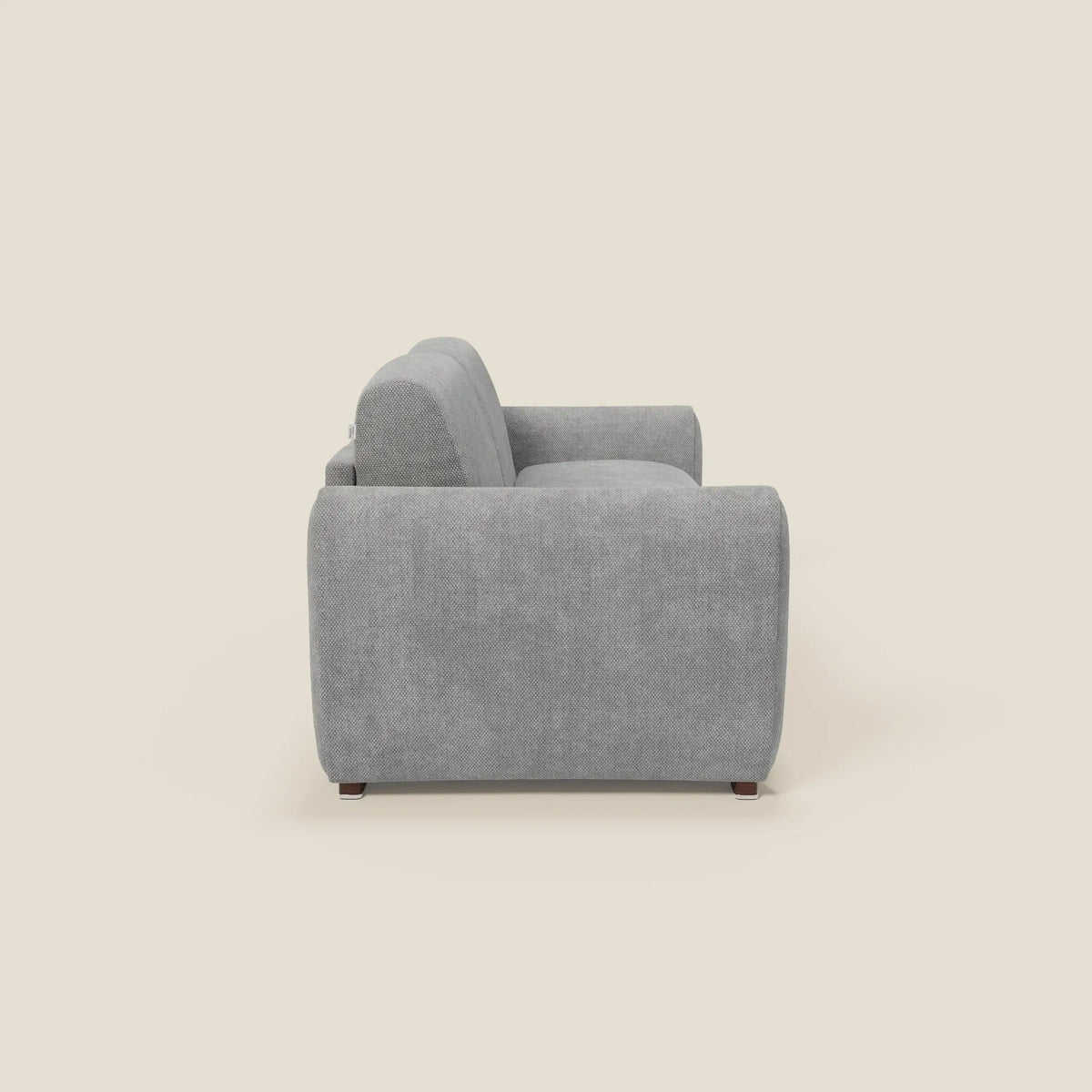 Kaleo Divano letto moderno con materasso H17 cm - in raffinato tessuto impermeabile T26 - divitt.sbs