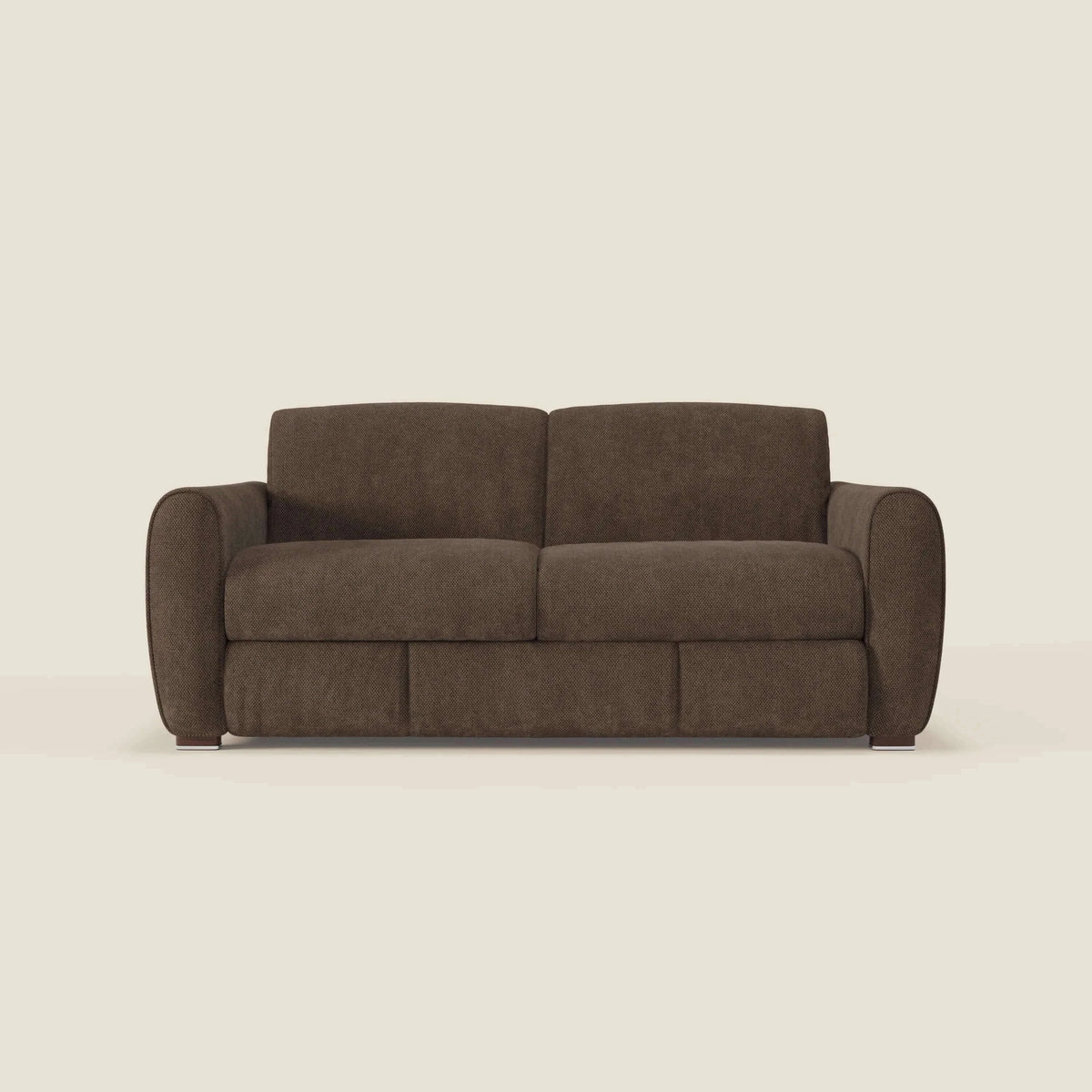 Kaleo Divano letto moderno con materasso H17 cm - in raffinato tessuto impermeabile T26 - divitt.sbs
