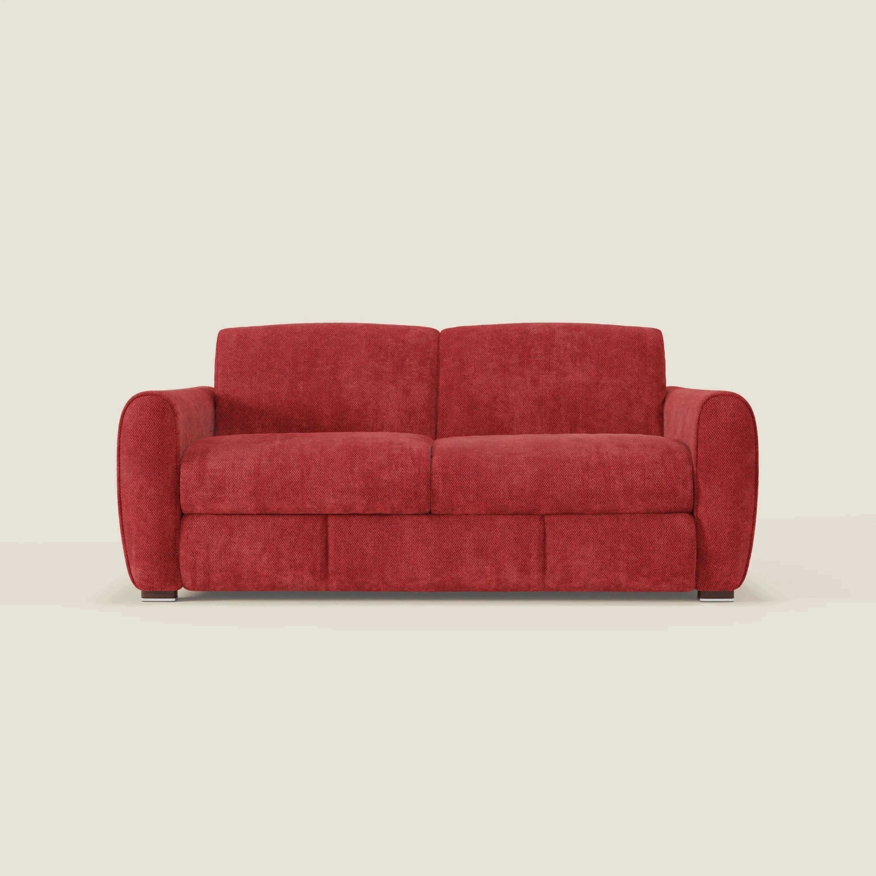 Kaleo Divano letto moderno con materasso H17 cm - in raffinato tessuto impermeabile T26 - divitt.sbs