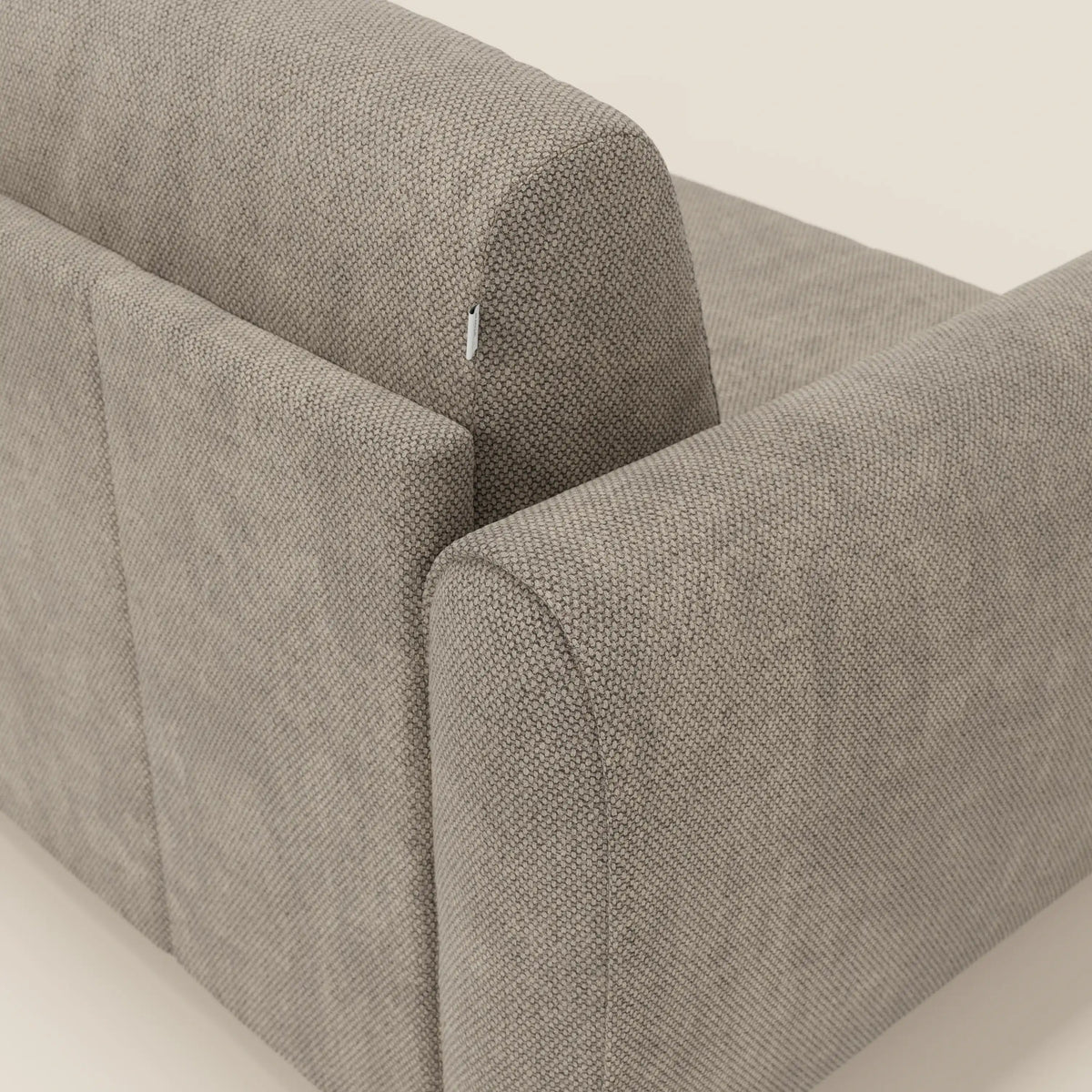 Kaleo Divano letto moderno con materasso H17 cm - in raffinato tessuto impermeabile T26 - divitt.sbs