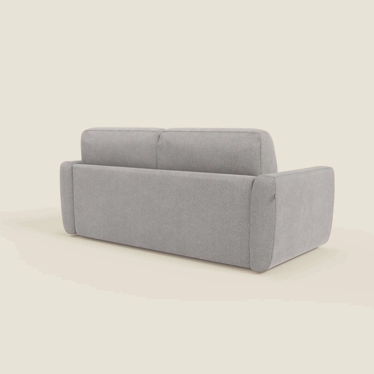 Leonida divano letto sfoderabile e materasso H18 cm - vano portaguanciali in tessuto Smacchiabile T23 - divitt.sbs