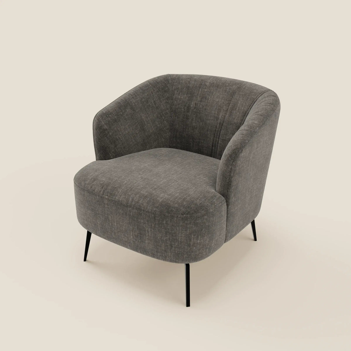 Renoa Poltroncina dall'eleganza moderna in tessuto smacchiabile T24 - divitt.sbs
