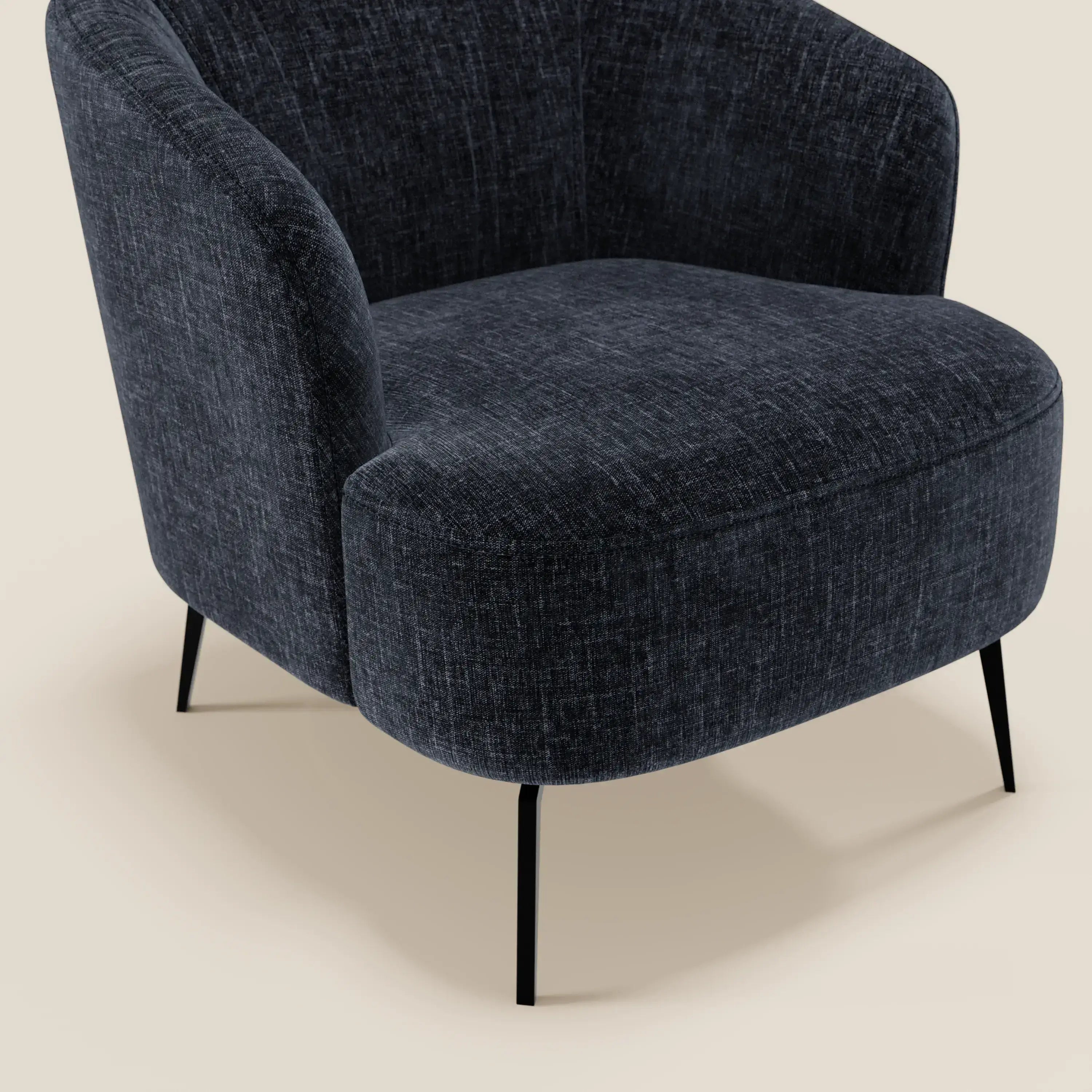 Renoa Poltroncina dall'eleganza moderna in tessuto smacchiabile T24 - divitt.sbs