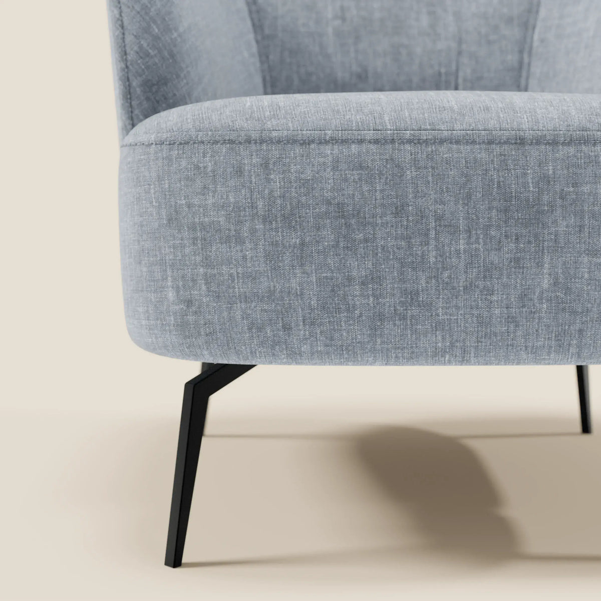 Renoa Poltroncina dall'eleganza moderna in tessuto smacchiabile T24 - divitt.sbs