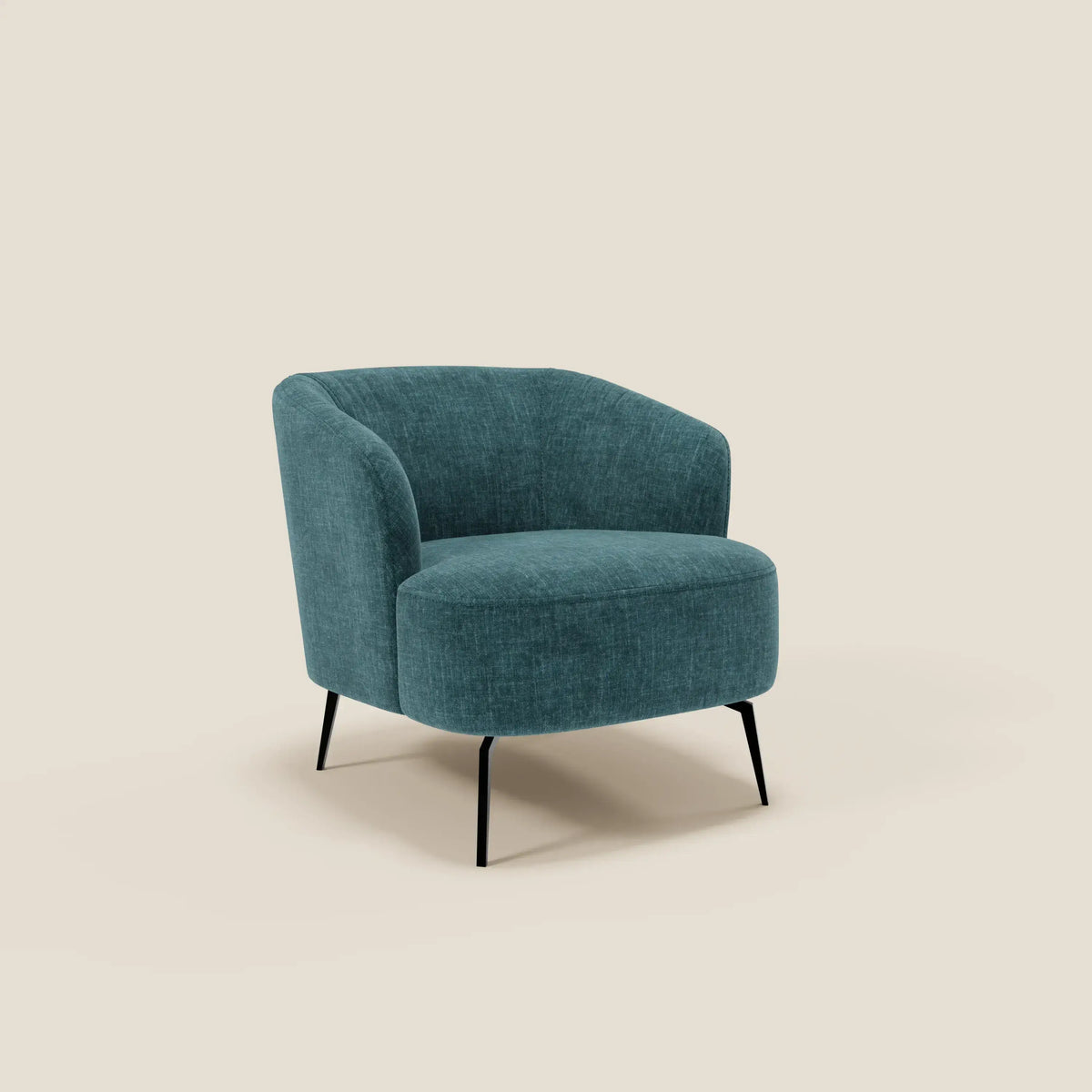 Renoa Poltroncina dall'eleganza moderna in tessuto smacchiabile T24 - divitt.sbs