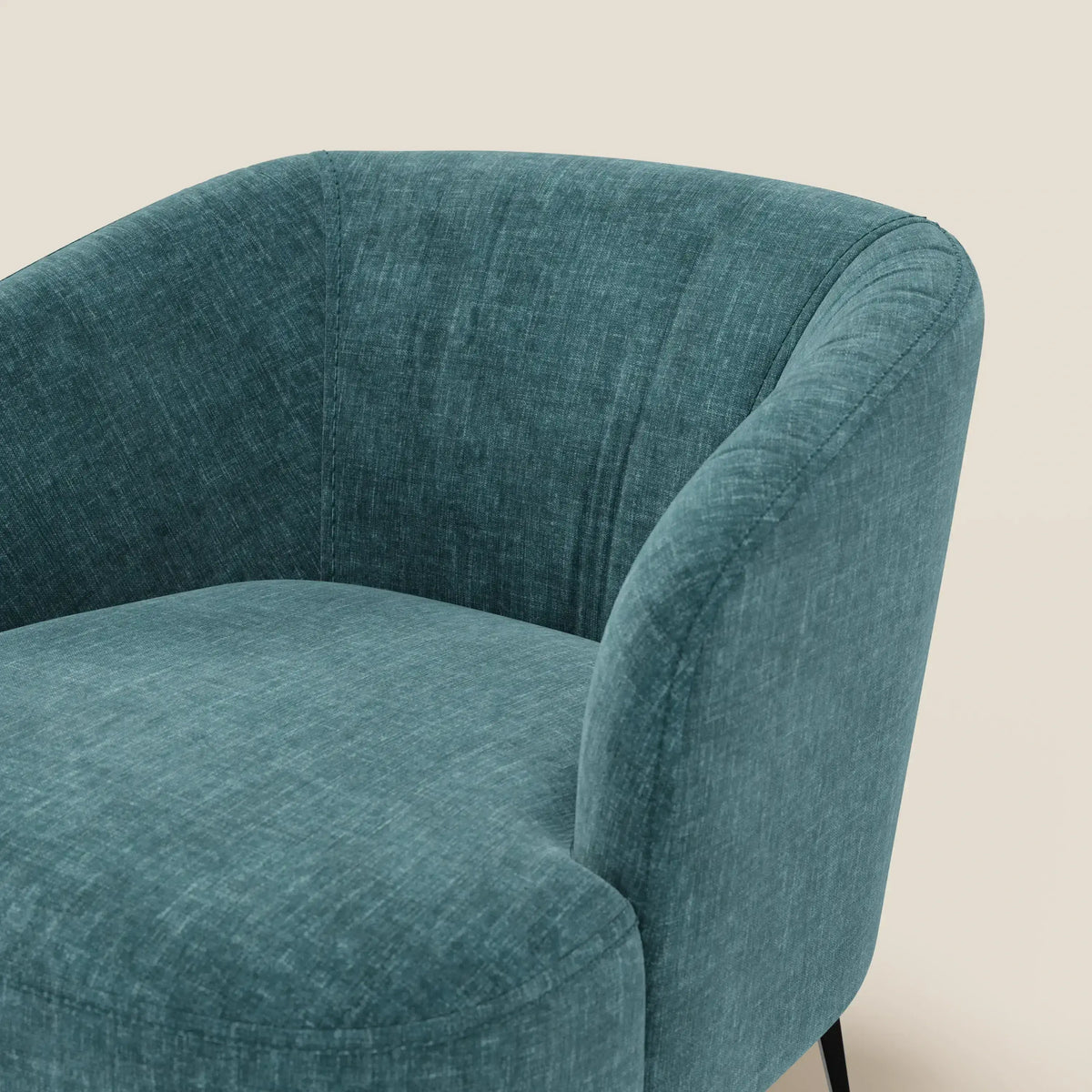 Renoa Poltroncina dall'eleganza moderna in tessuto smacchiabile T24 - divitt.sbs