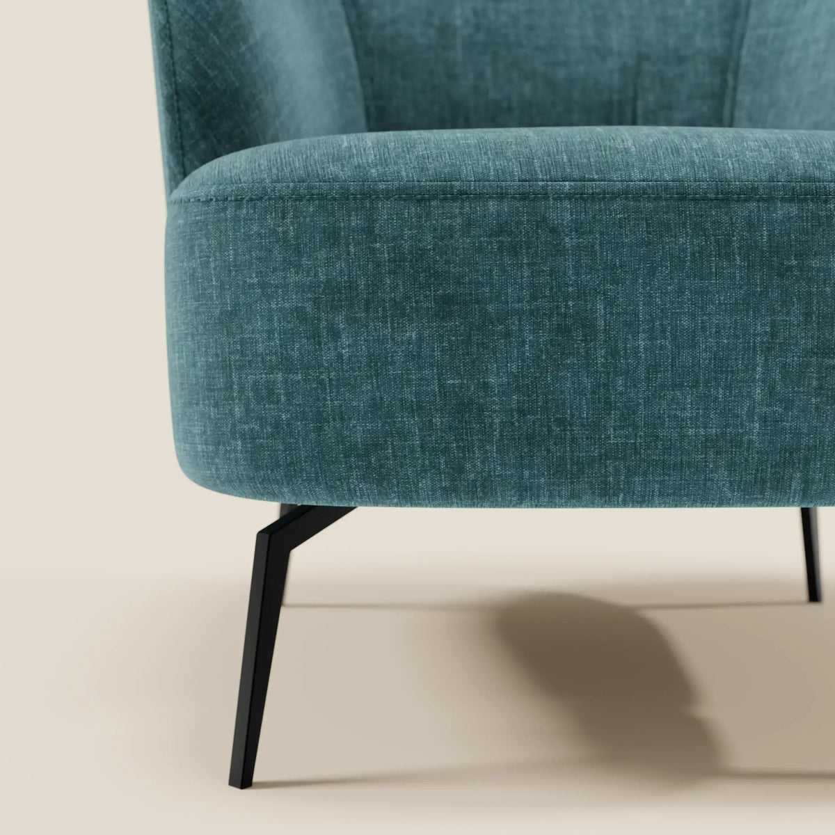 Renoa Poltroncina dall'eleganza moderna in tessuto smacchiabile T24 - divitt.sbs