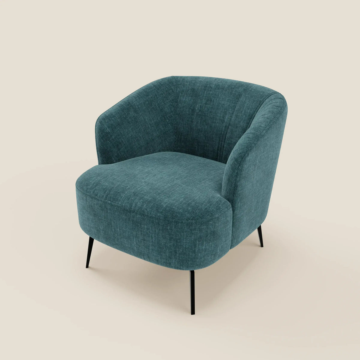 Renoa Poltroncina dall'eleganza moderna in tessuto smacchiabile T24 - divitt.sbs