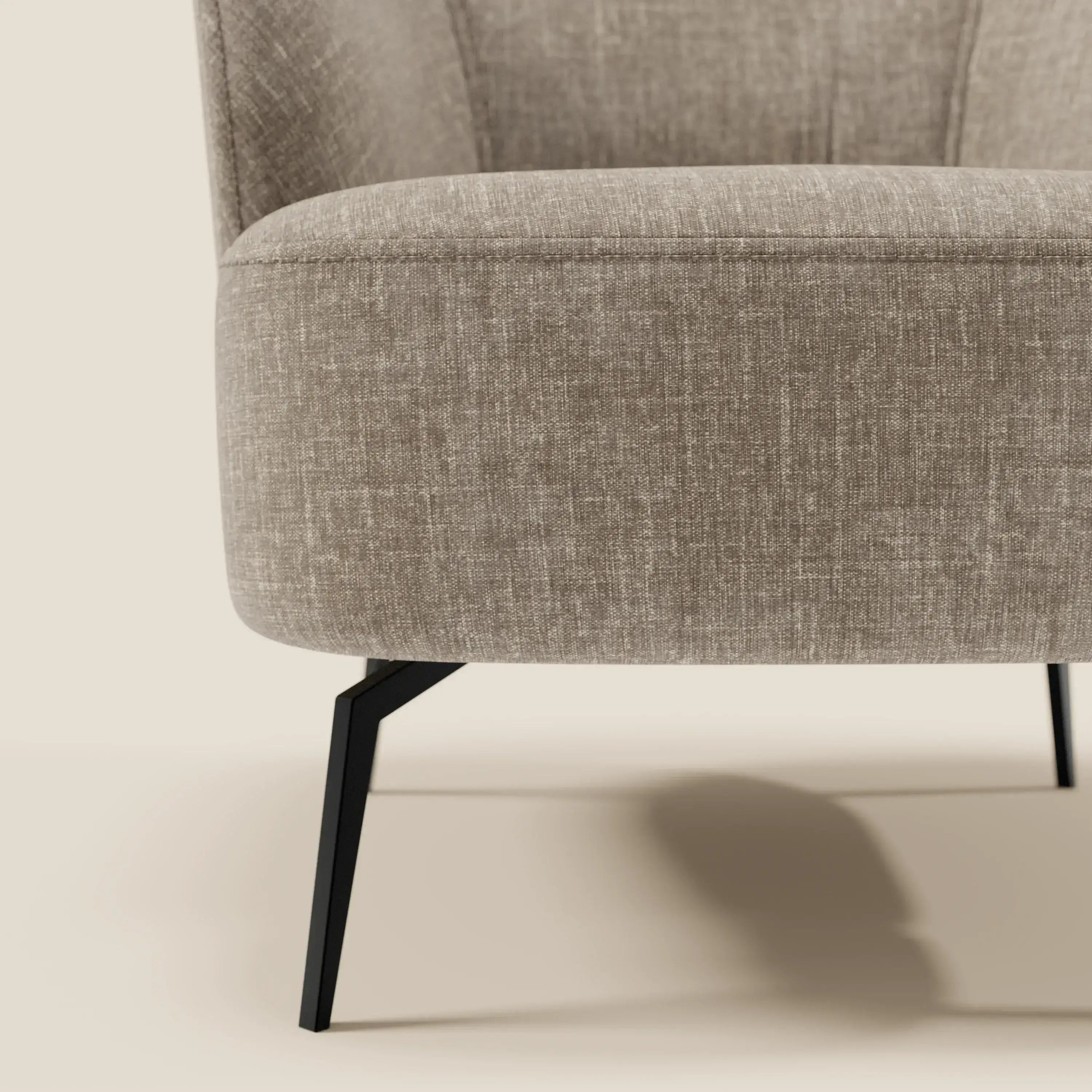 Renoa Poltroncina dall'eleganza moderna in tessuto smacchiabile T24 - divitt.sbs