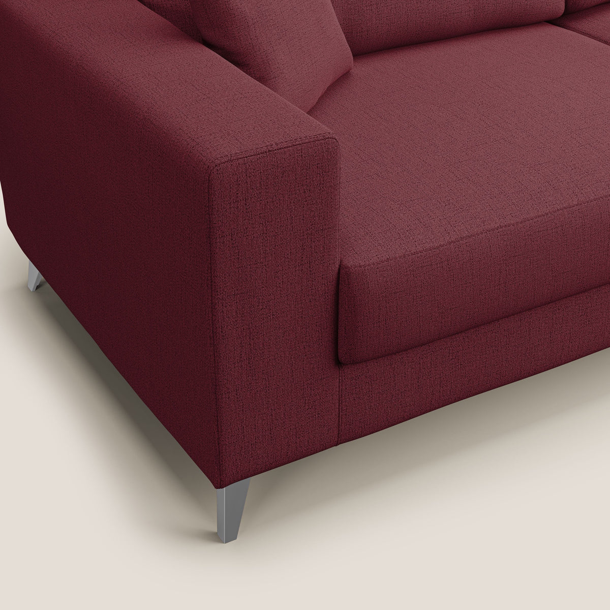 Michael Divano in tessuto impermeabile antimacchia T03 rosso - divitt.sbs