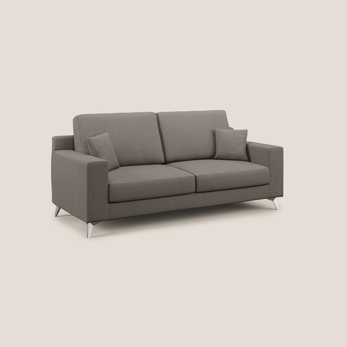 Michael Divano in tessuto impermeabile antimacchia T03 talpa - divitt.sbs